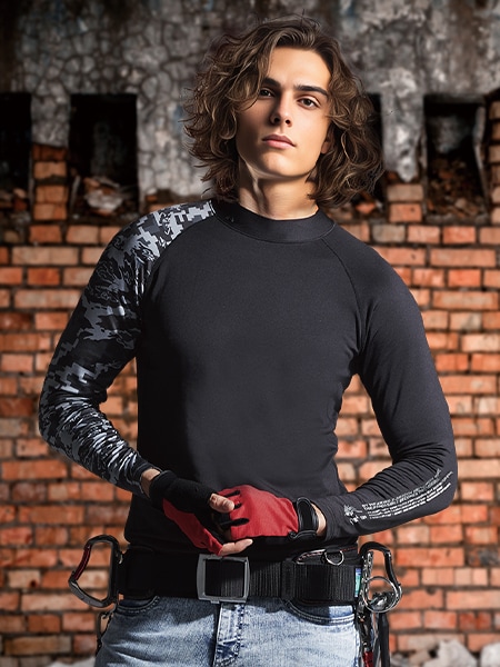 Z-DRAGON】 78134 ローネックロングスリーブ＜名入れ刺繍加工不可