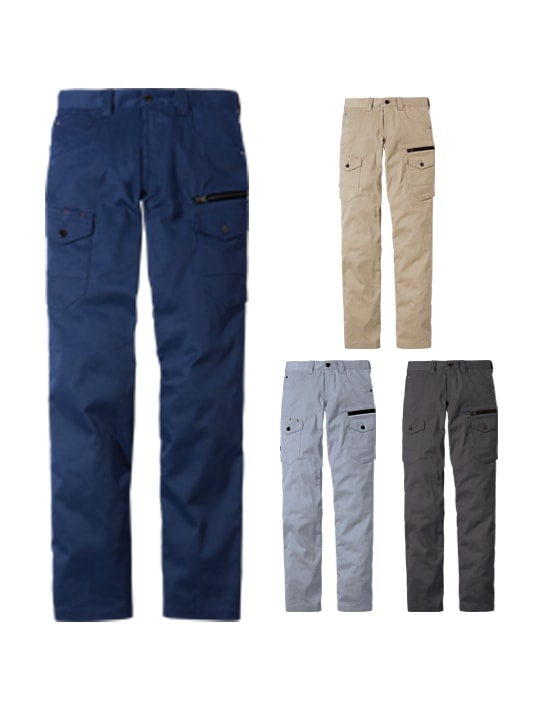 Z-DRAGON】 76602 ストレッチノータックカーゴパンツ[春夏]※SLIM FIT