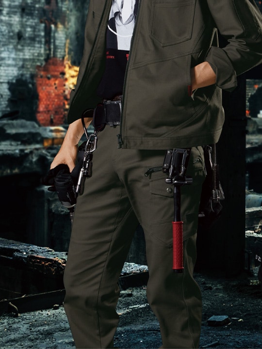 Z-DRAGON】 72702 ストレッチノータックカーゴパンツ[2023年秋冬]※SLIM