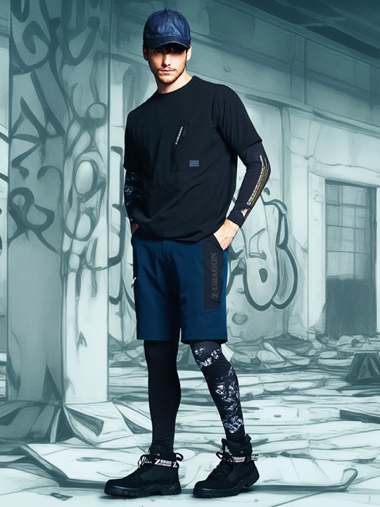 Z-DRAGON】 75142 ストレッチショートパンツ[春夏]通販ページ│自重堂