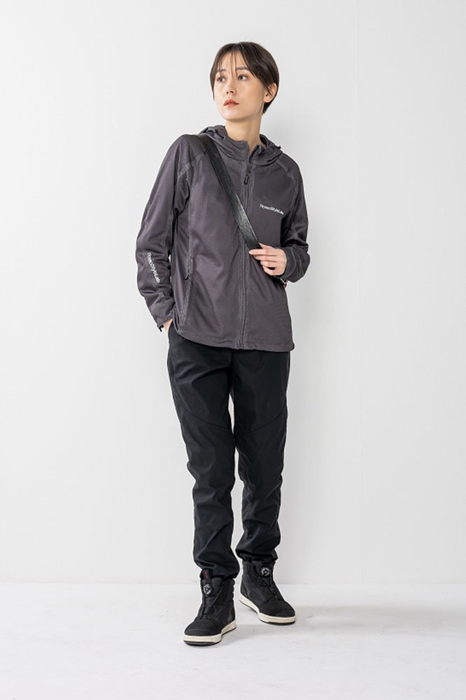 春夏 ROJ122 フードメッシュジャケット RossoStyleLab(レディース