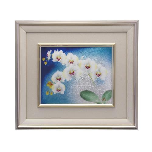 七宝焼き 額 3号胡蝶蘭 | 額 | 伝統工芸品・和風記念品 通販｜ジャパン