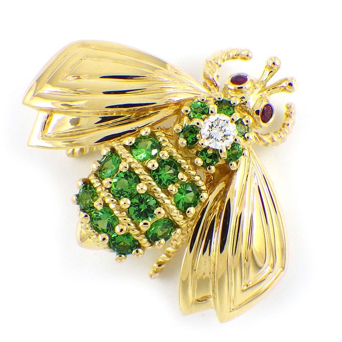 ティファニー Tiffany & Co.】ブローチ 蜂 ハチ ビー モチーフ 1