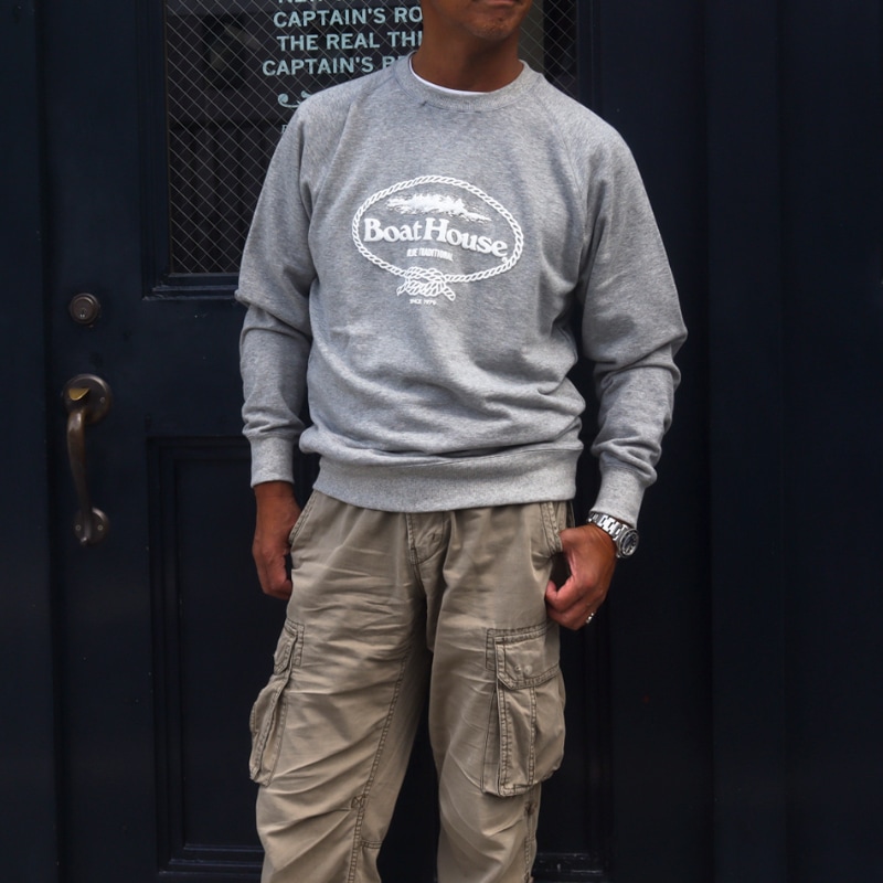 ボートハウス》BOAT HOUSE スウェットシャツ【ミニ裏毛】 / JOYMARK