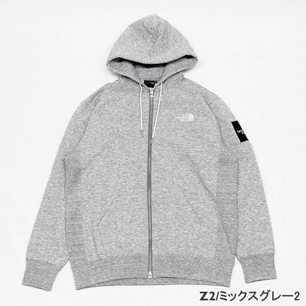 ノースフェイス/THE NORTH FACE スクエアロゴフルジップ スウェット