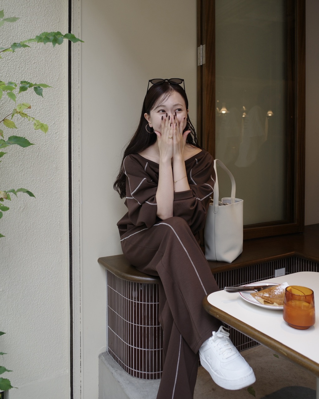 official限定】《nanamiコラボ》ステッチスウェットセットアップ #2