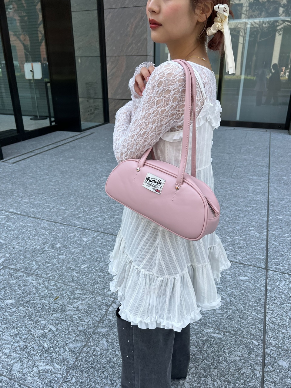 SALE】flute bag アイボリー,ブラック | バッグ/財布 | JUMELLE