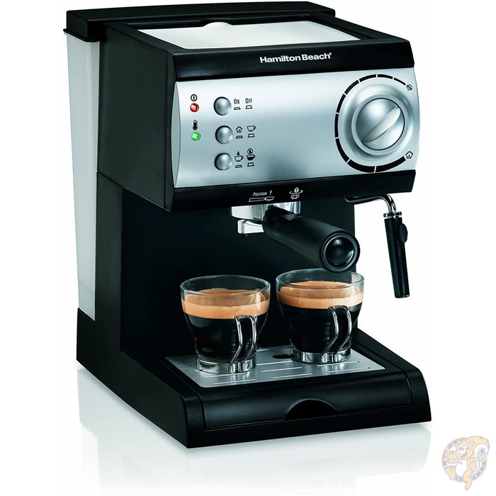 ハミルトンビーチ Hamilton Beach エスプレッソ マシン スチーマー付き