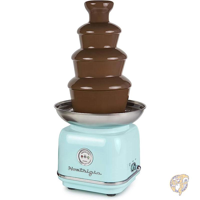 ノスタルジア チョコレートフォンデュ ファウンテンマシン 4段 レトロ