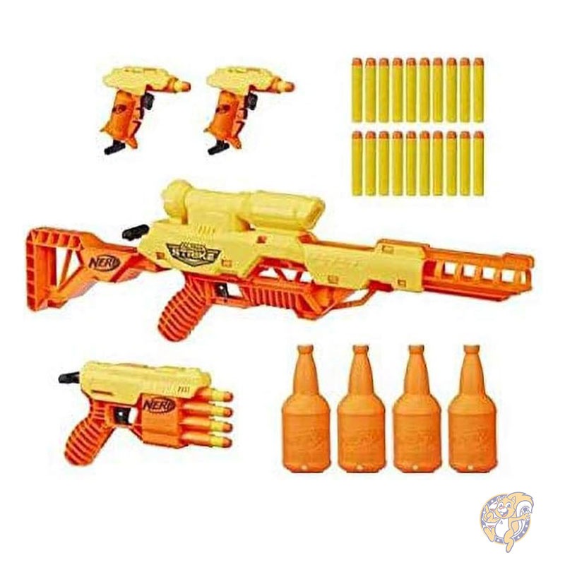 Nerf ナーフ アルファ ストライキ バタリオン セット ブラスター 4 個