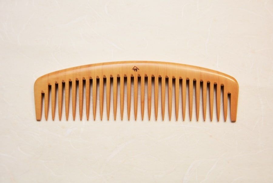 国産本つげ4.5寸荒とき櫛 (大荒) | つげ櫛,とき櫛 | 十三やオンライン