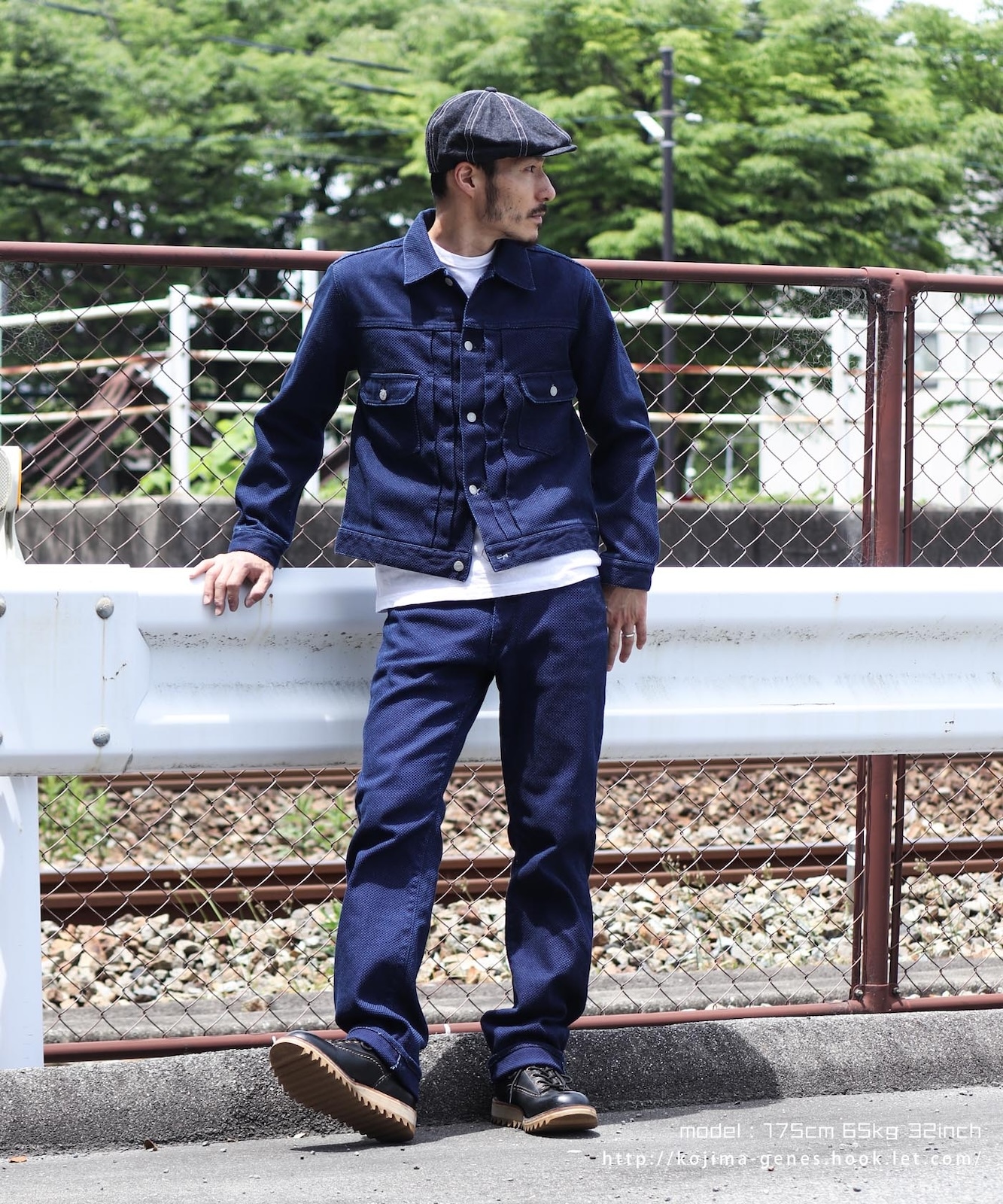 Sashiko Denim 5 Pocket Pants / 刺し子デニム 5ポケットパンツ | Work