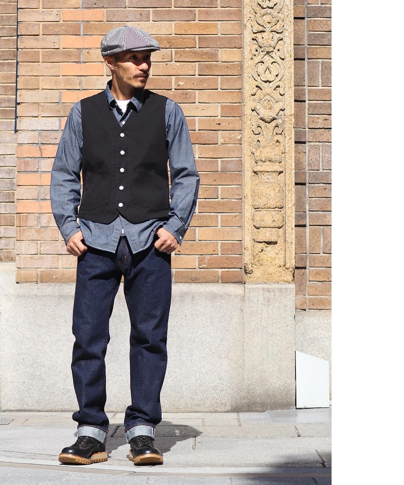 15oz Selvedge Straight Zip Fly Denim / 15ozセルビッチ ストレート