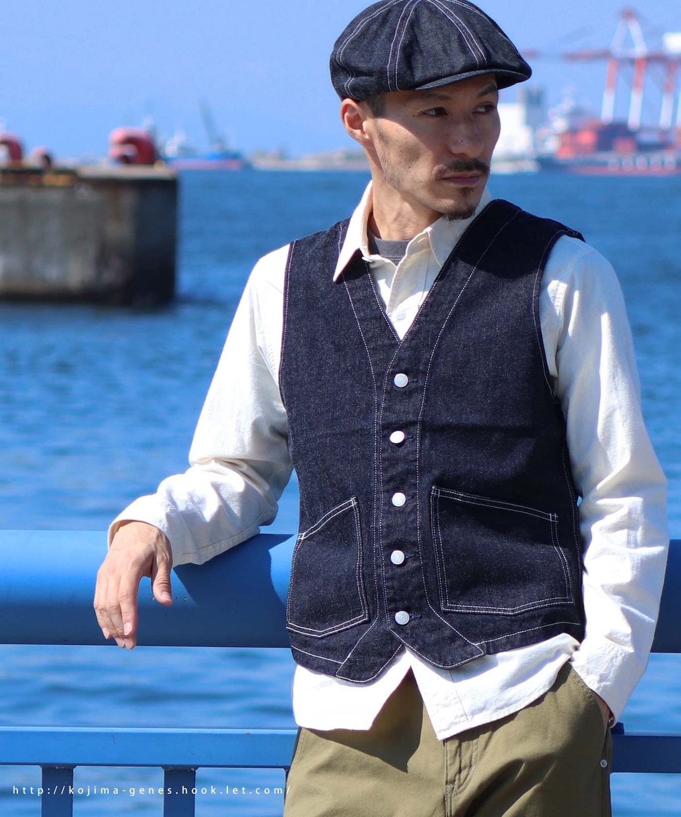 Basic Work Vest / ベーシックワークベスト | Tops | | 児島ジーンズ