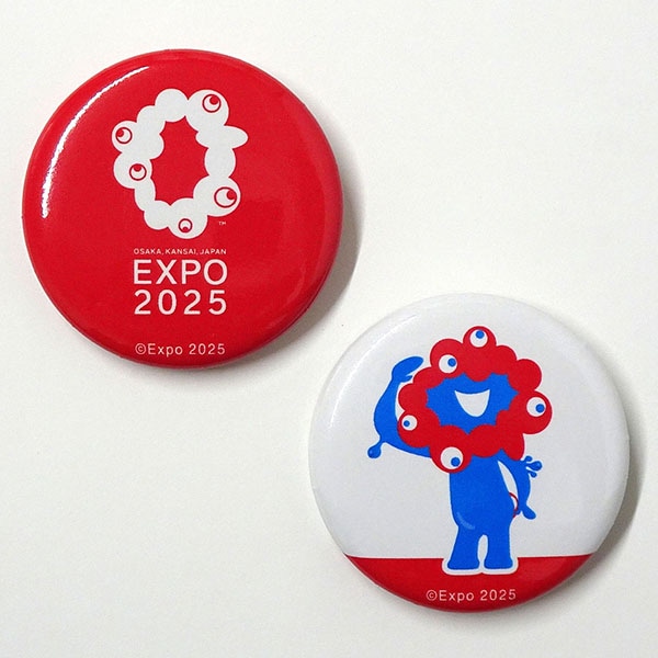 缶バッジ 2P D | 2025大阪・関西万博公式ライセンス商品 | ケイ