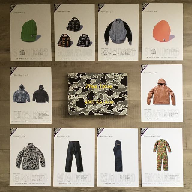 bapemania 2001-02 A/W カタログ a bathing ape コレクションブック