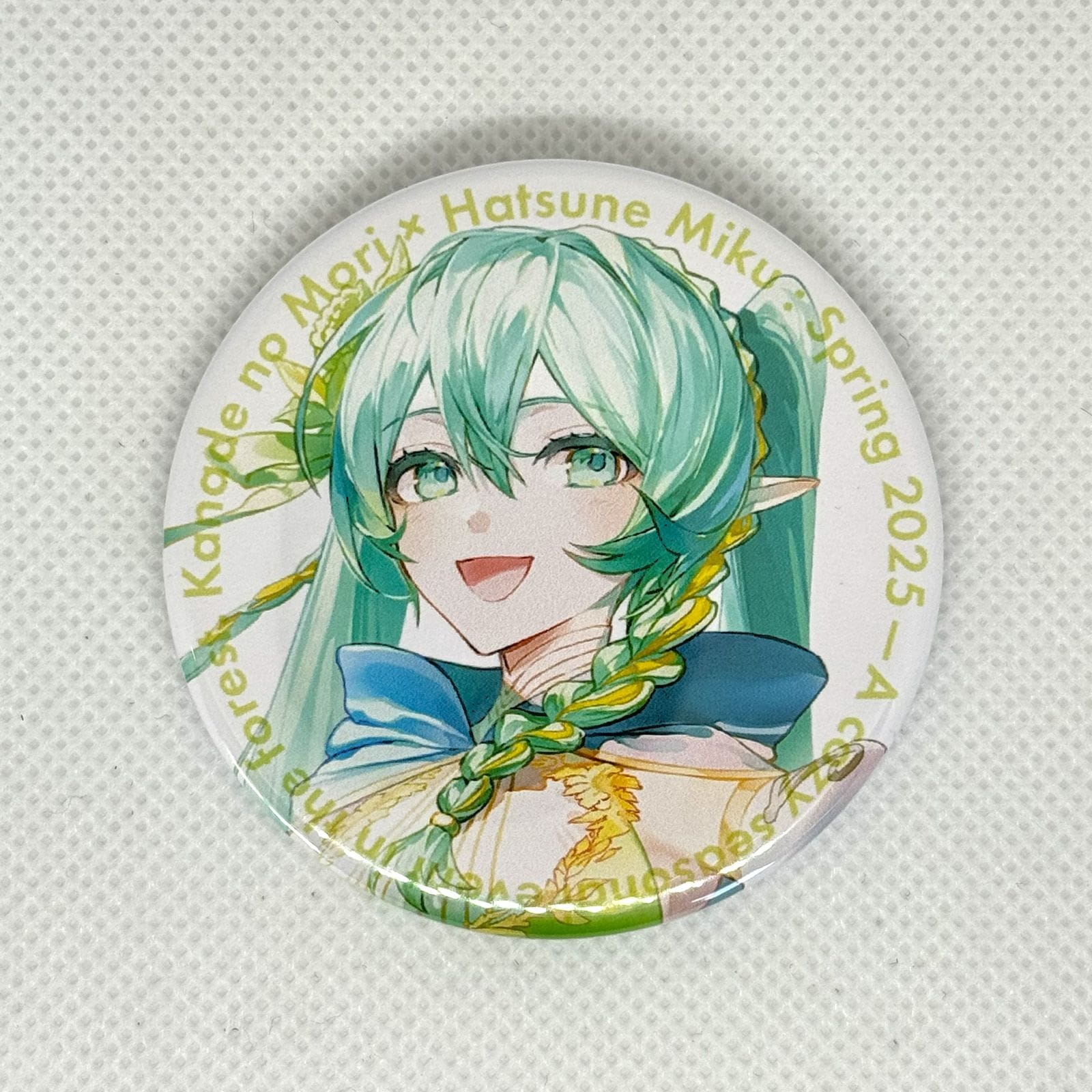 奏の森Resorts×初音ミクコラボ】缶バッジ奏の森リゾートKVver