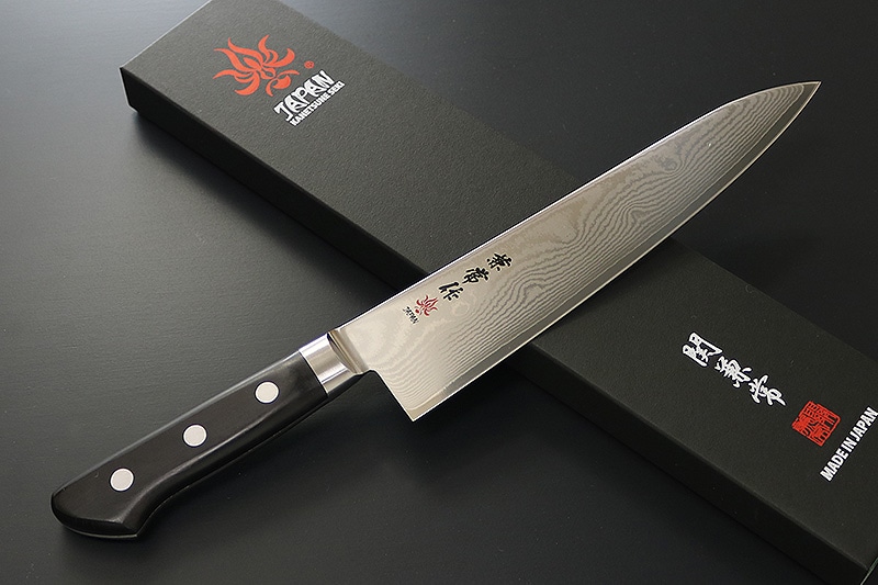 兼常作 33層ダマスカス鋼VG-10 牛刀210mm (KC-102) | 関兼常（せきかね