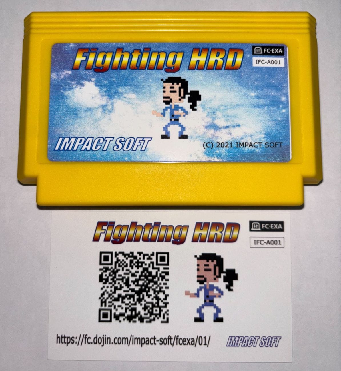 FC/FC互換機用シューティングゲーム「 Fighting HRD ver1.02」【 完成