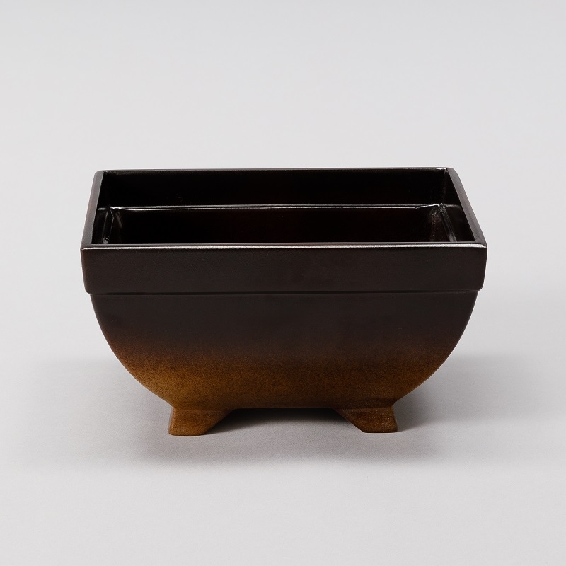 FRP製】砂鉢花器 青翠(せいすい)茶 | 花器・花瓶 | フラワーショップ花楽