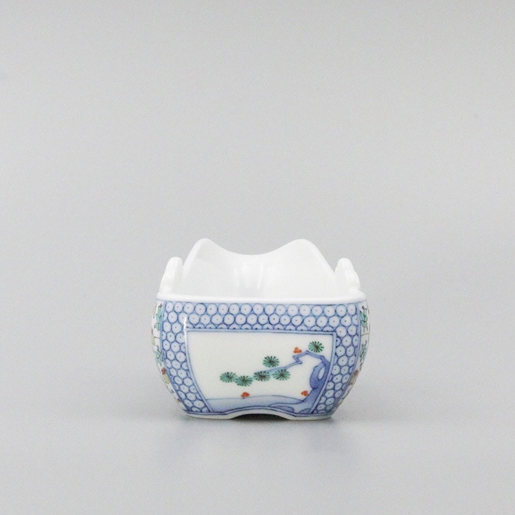 煎茶器 大 染錦 松竹梅地文 | 茶器 | 柿右衛門窯公式オンラインショップ