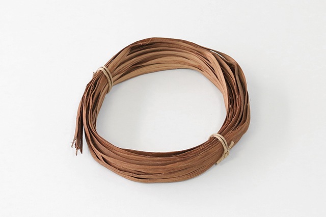 やまぶどうひご 10本組み(二番皮/薄め/取手・ふち用) (約)長さ100