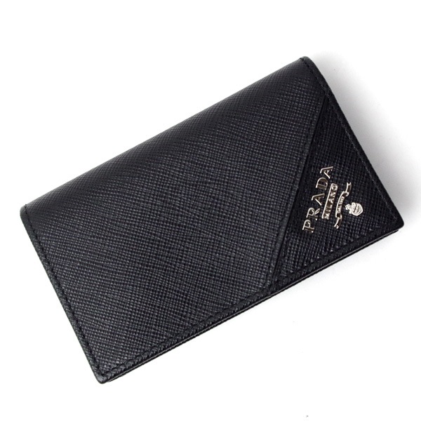 プラダ 名刺入れ メンズ PRADA 2MC122 SAFFIANO METAL NERO ブラック