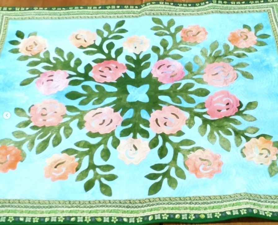 ラハイナのバラ | キルトキット・タペストリー,ハワイアンキルト