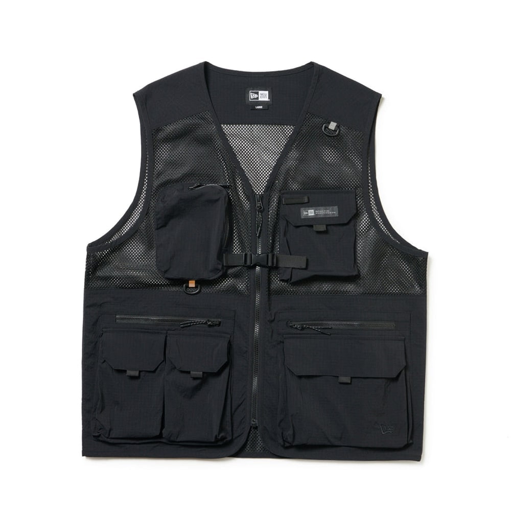 NEW ERA フィールド マルチポケット フィッシングベスト Angler