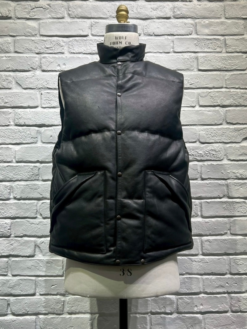 OLD JOE (オールドジョー) / PATINA DEERSKIN BLACKS VEST 25AW | 商品
