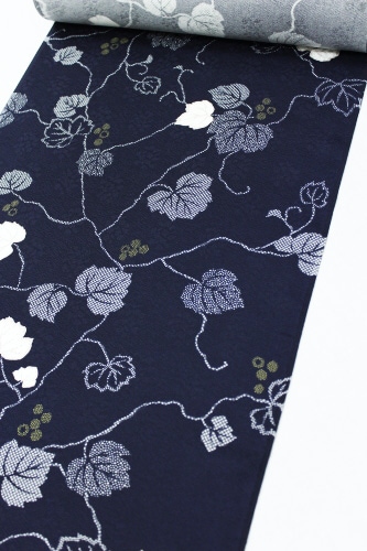 最高級正絹小紋「蔦に葡萄」 | 販売着物商品,おしゃれ着物,小紋,単衣用