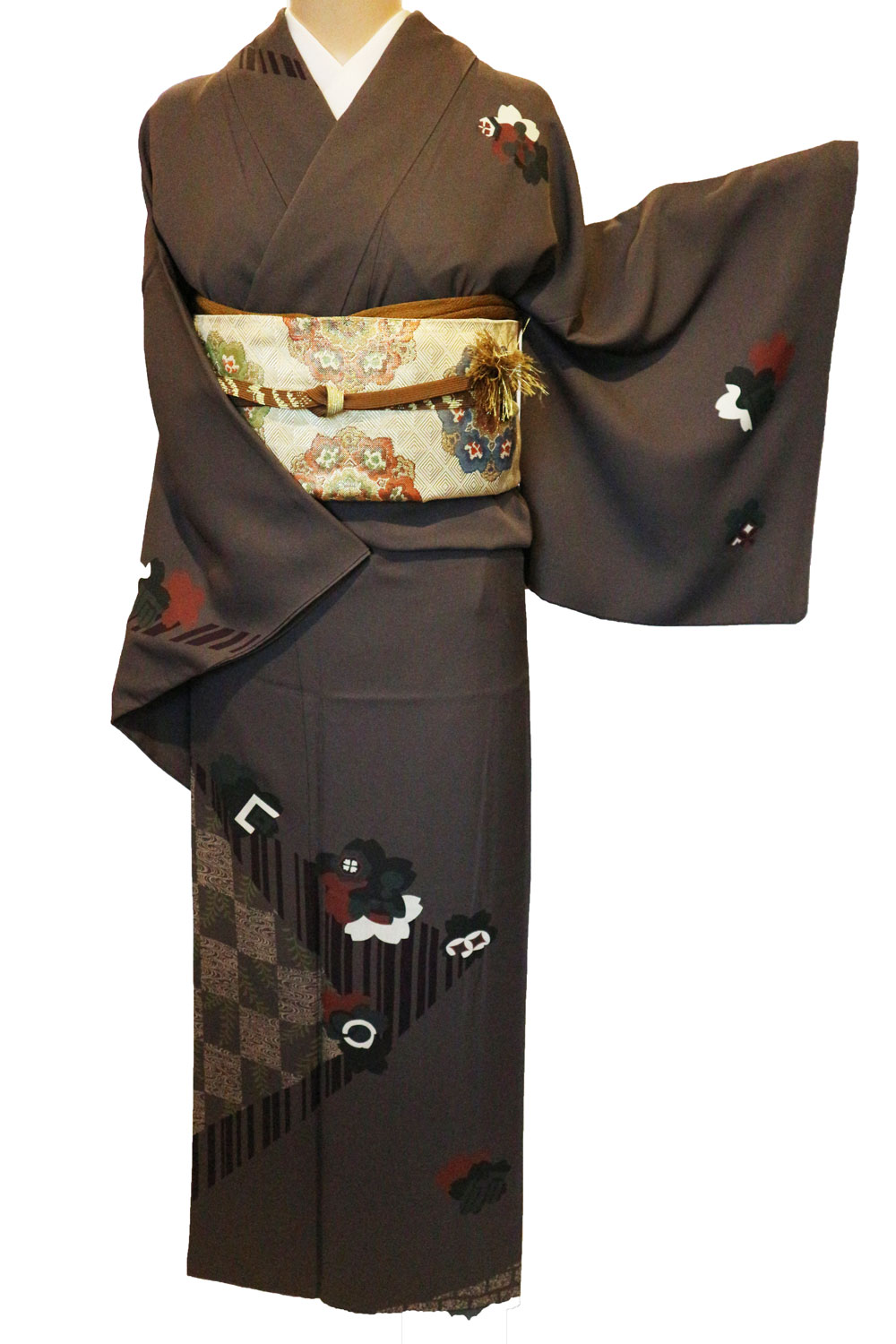 正絹訪問着レンタルフルセット「桜」 | レンタル着物,訪問着レンタル,M