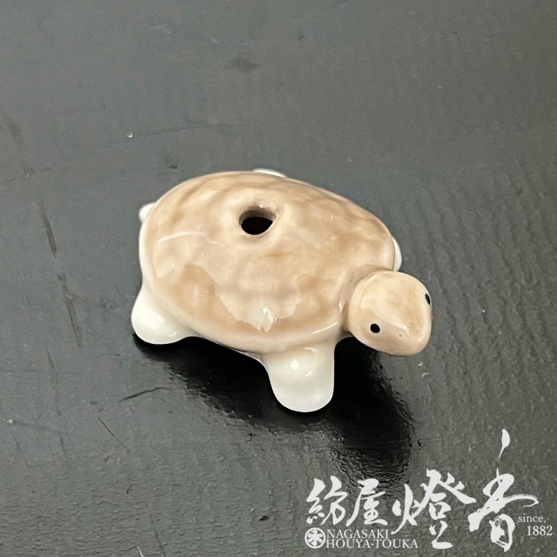 香器/香道具『キュートな香立【動物香立シリーズ・カメ(亀)】プラ