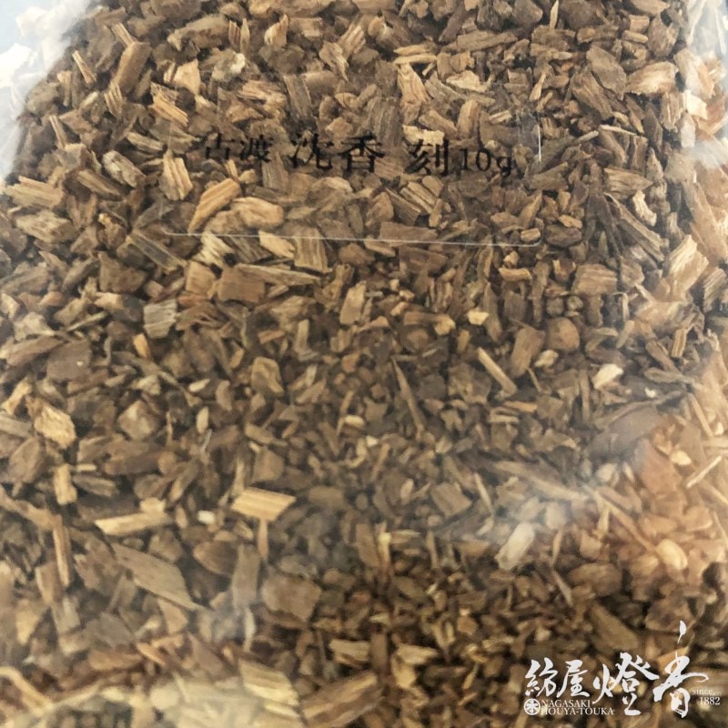 香木/香原料『古渡/沈香(こわたりじんこう)【刻】10gたとう紙入』日本