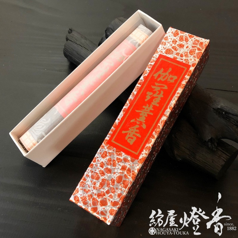 お線香『【伽羅薫香(きゃらくんこう)】短寸一把入[有煙]』貴田沈清堂