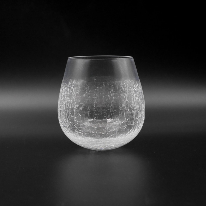 ☆氷の華クリスタル スインググラス ペア (木箱付) | 北一硝子