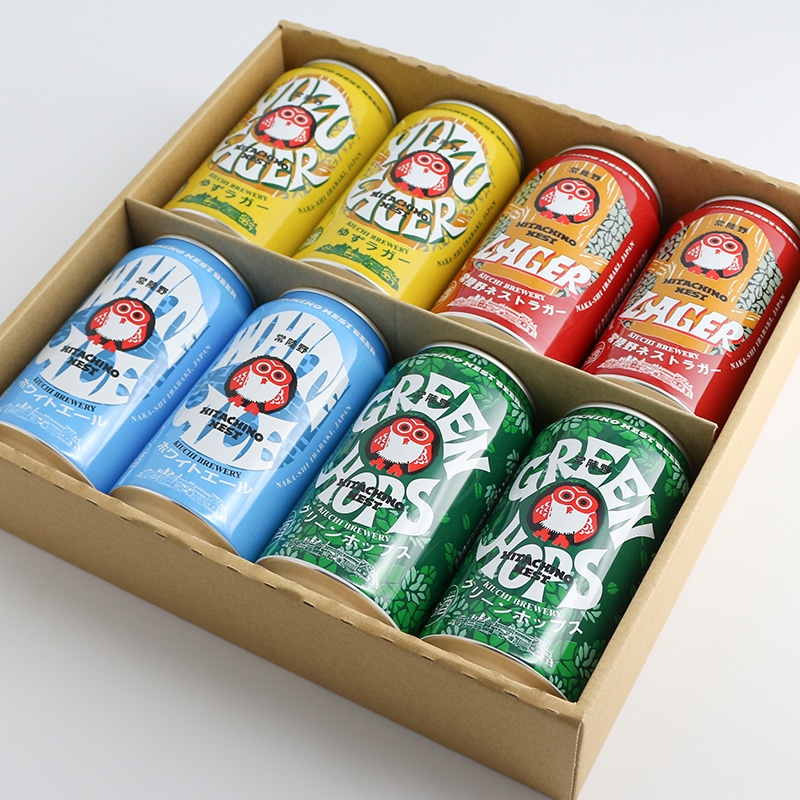 常陸野ネストビール 飲み比べ 8缶セット [CAN-42]