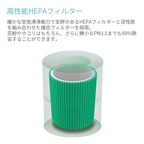 バッテリー搭載】Kirala Air オゾン除菌ポータブル空気清浄機 Picco