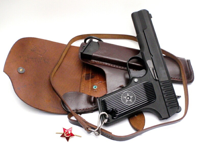 豪華5点セット KSC トカレフ TT33 HW 実物ホルスター ユニオンバッジ