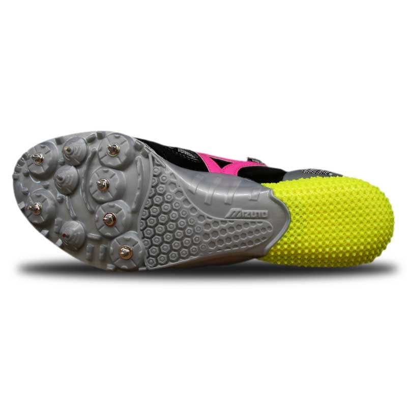 陸上スパイク インクススプリントVT ブラック/Fピンク MIZUNO ミズノ