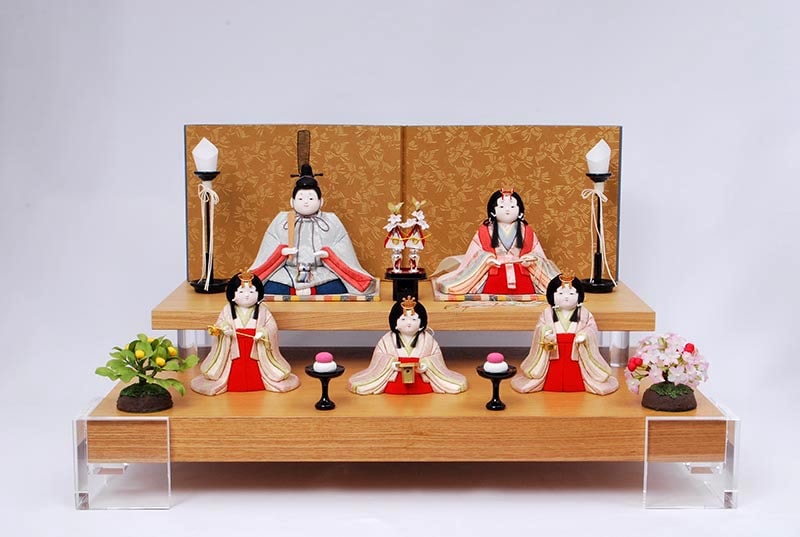 ひな人形,五人飾り | ひな人形、五月人形の幸一光 公式オンラインショップ