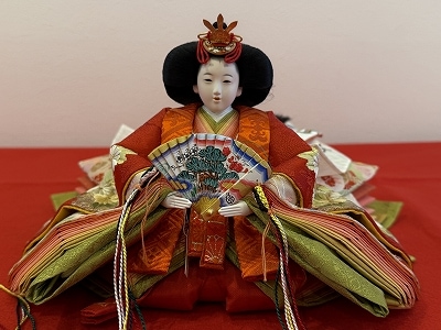 【新品　未使用】 【特価】　金彩刺繍立ち雛親王飾り 立親王飾り 金彩刺繍 75-10 | 雛人形（ひな人形）、五月人形、羽子板