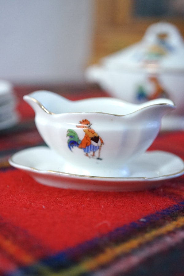 フランスアンティークディネットおままごと9点セット gc-1394の通販