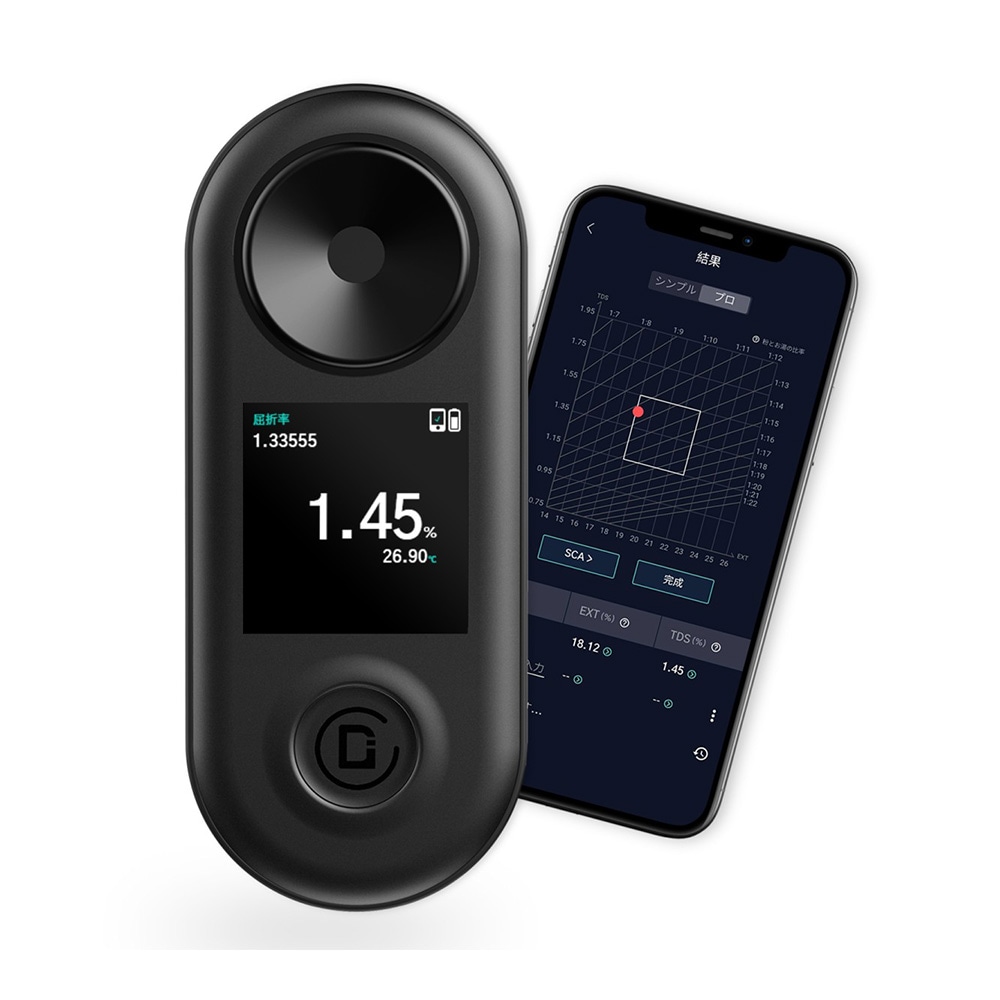 DiFluid (ディフルード) コーヒー濃度計 R2 Extractエスプレッソマシン