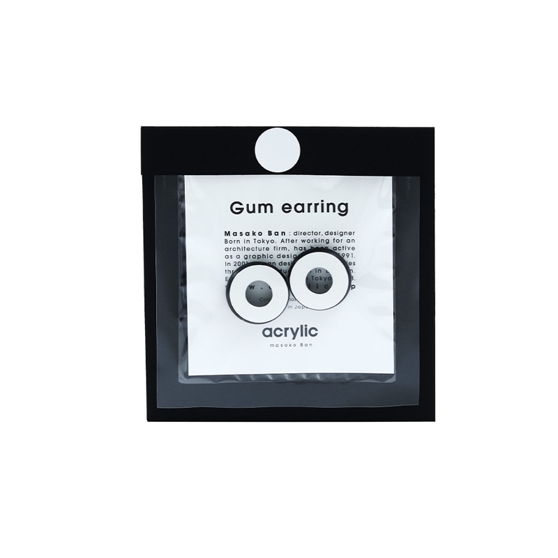 acrylic｜2026 earring parts (NYL) イヤリングパーツ サークル ネオン