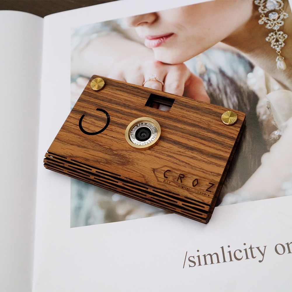Paper Shoot｜CROZ Simple Light Camera Set Rosewood（ローズウッド