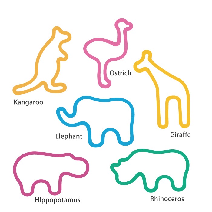 d｜アニマルラバーバンド ズー 24本入 ギフトボックス | KONCENT Web