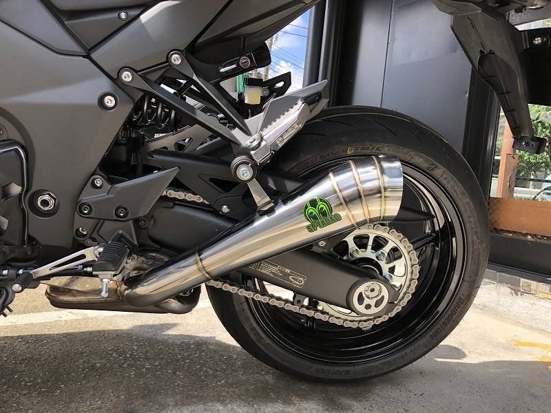 Ninja1000SX('20-'22) SP忠男 POWER BOX TWOTAILマフラーSP | Kawasaki