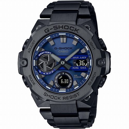 CASIO G-SHOCK G-STEEL GST-B400BD-1A2JF 薄型モデル