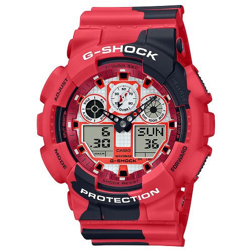 CASIO G-SHOCK GA-100JK-4AJR メンズ NISHIKIGOI